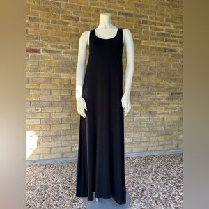 Vince Black Maxi Dress XS NWT Modal Jersey Built-In Bra Minimalist